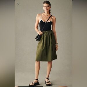 Anthropologie Parachute Cargo Skirt
